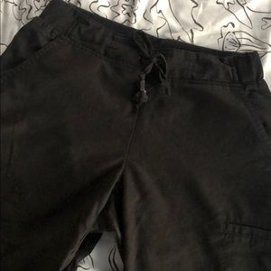Black greys anatomy scrub pants